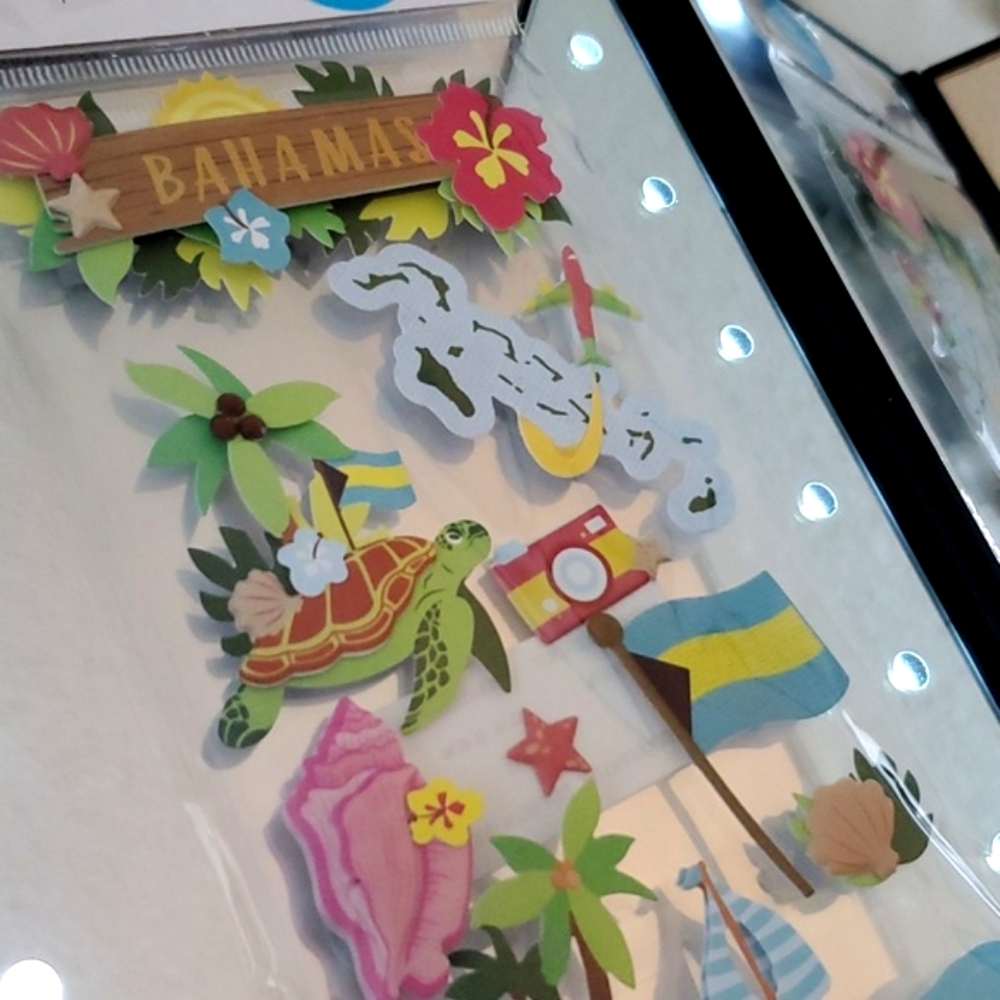 RECOLLECTIONS BAHAMAS STICKERS